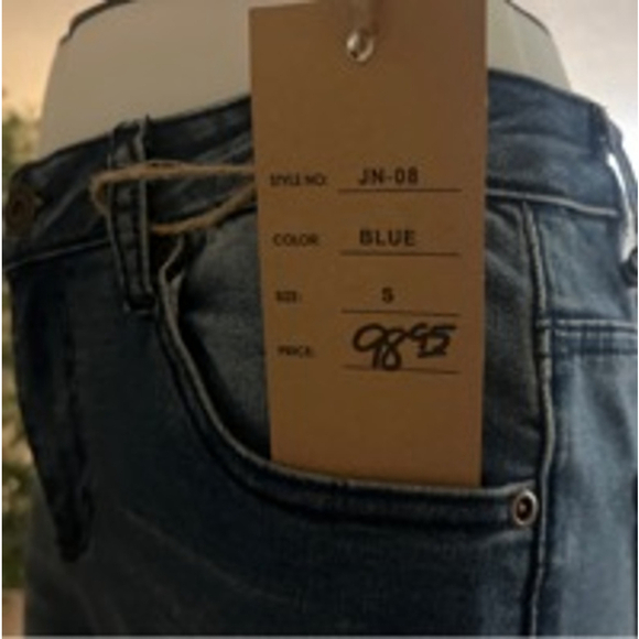 NWT size small women’s denim blue jeans by orange fashion village Canada - Picture 10 of 14